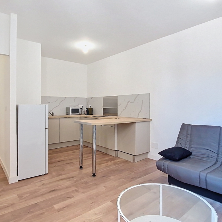 Appartement T1bis Meublé – 28 m²