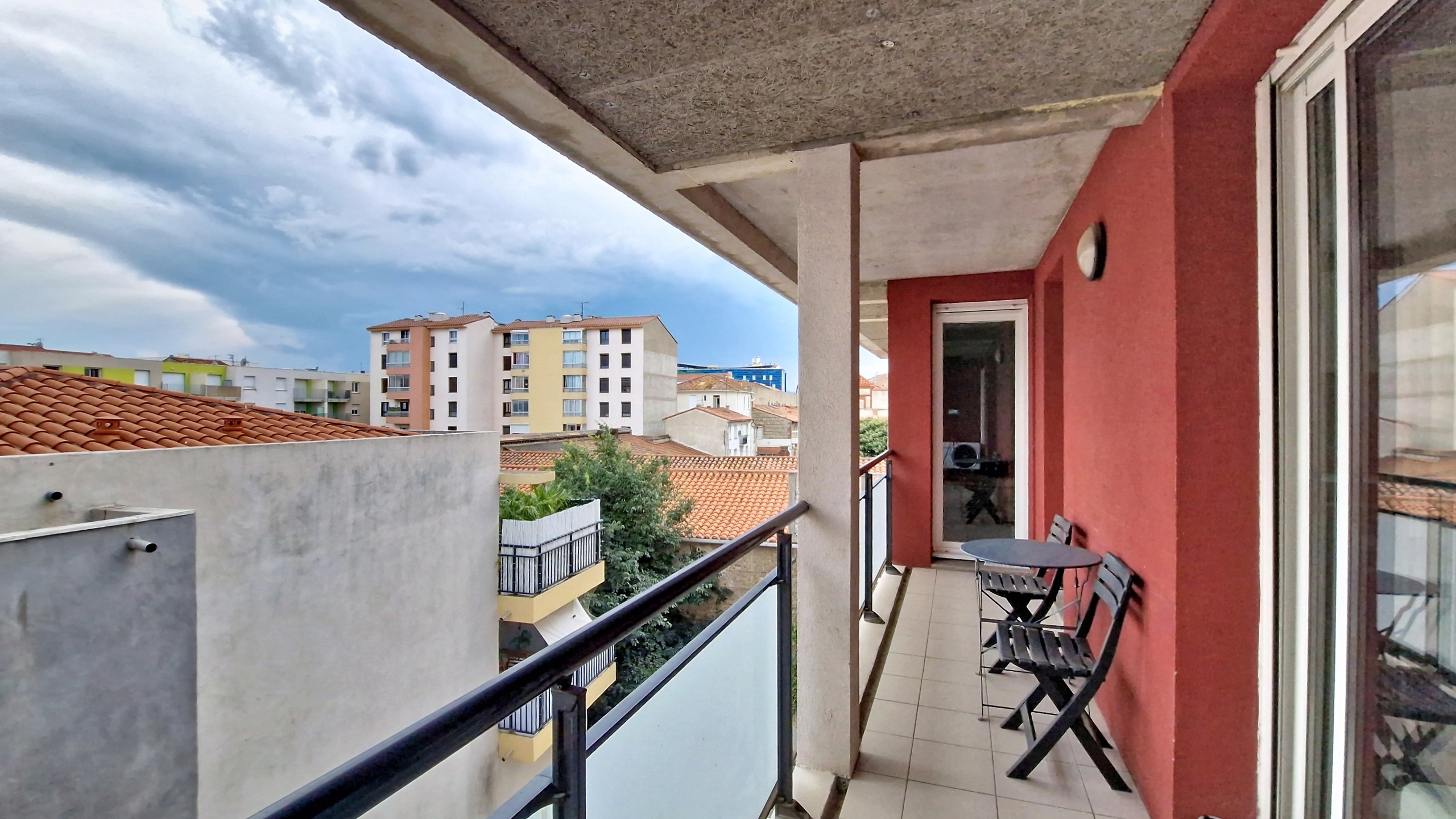 pal_00009 Appartement T3 lumineux de 66 m² Carrez (69 m² au sol) avec terrasse — Vue dégagée – Proche commodités